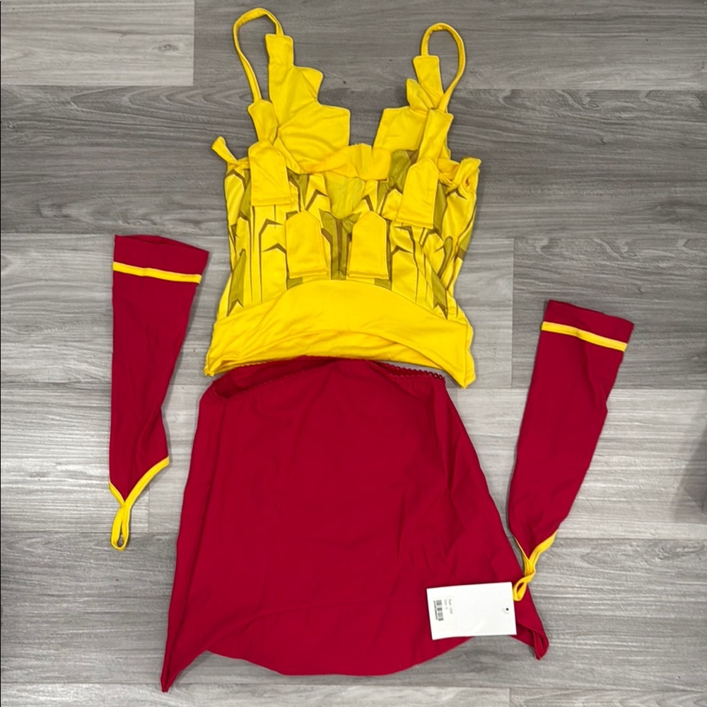 NWT Yandy Sexy Fries 3 PC Costume Set - Picture 8 of 10
